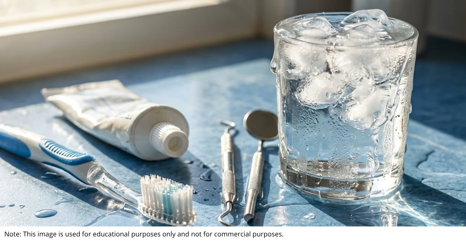 water and oral health cover